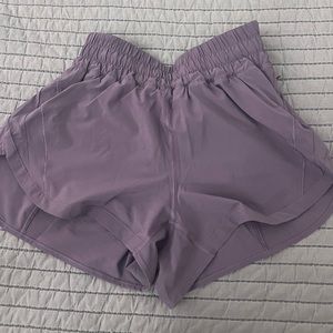Lululemon Track That High Rise Shorts (3in)